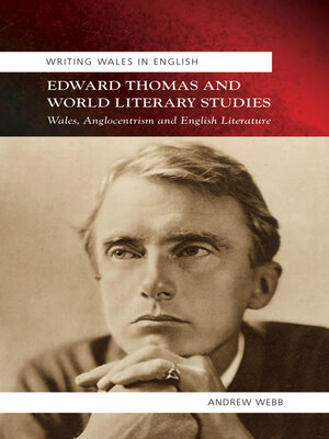 cover image of Edward Thomas and World Literary Studies